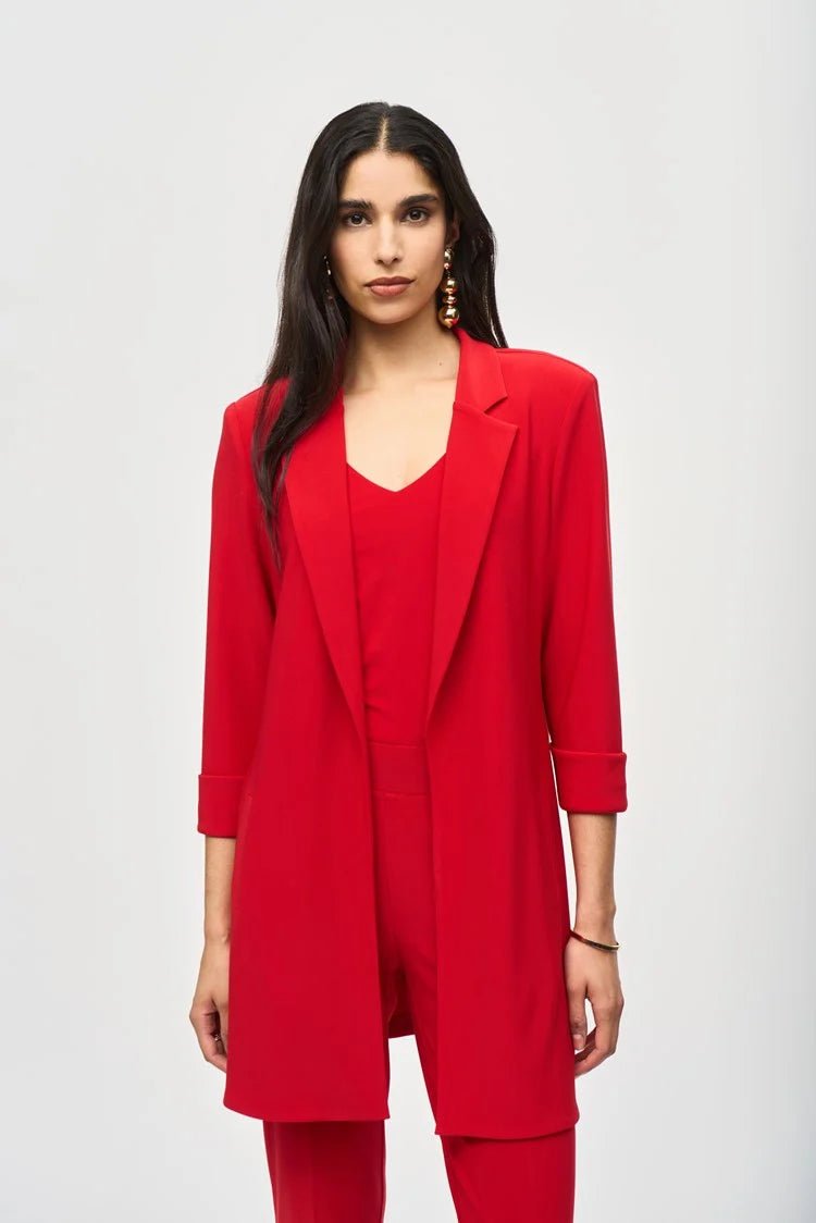 Joseph Ribkoff Long Open Front Blazer 233304