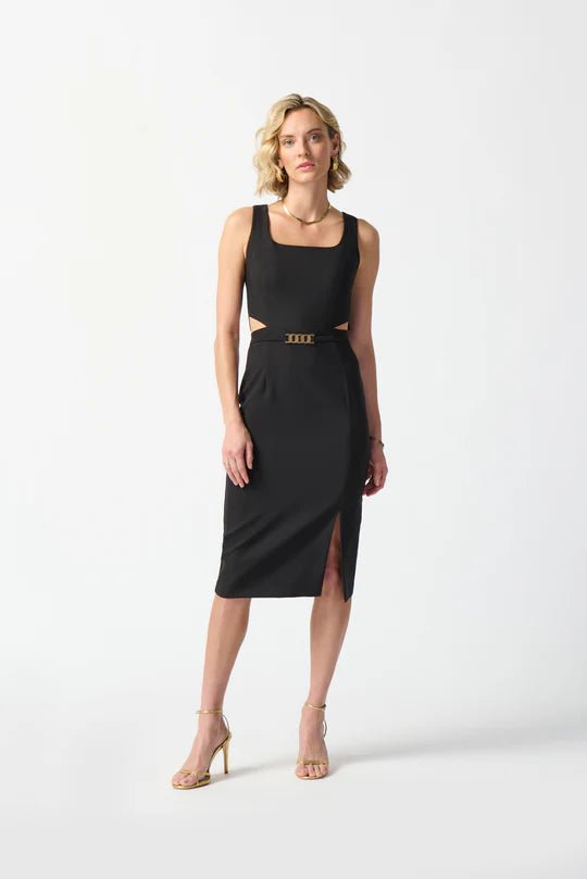 Joseph Ribkoff Lux Twill Sheath Dress 242101