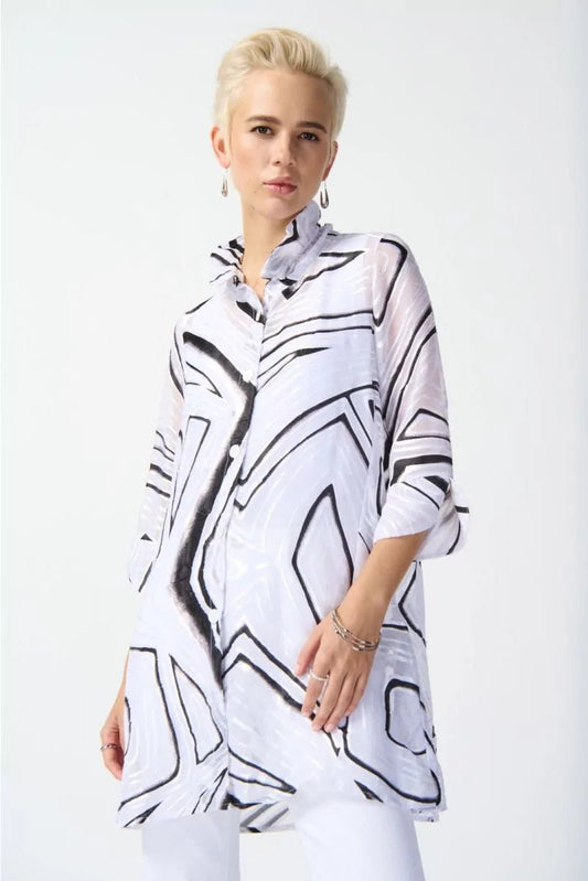 Joseph Ribkoff Abstract Blouse 242171
