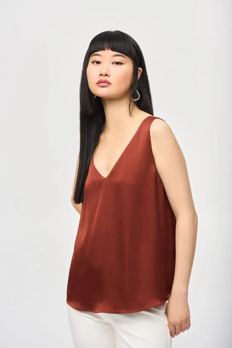 Joseph Ribkoff Satin Sleeveless Top 243110