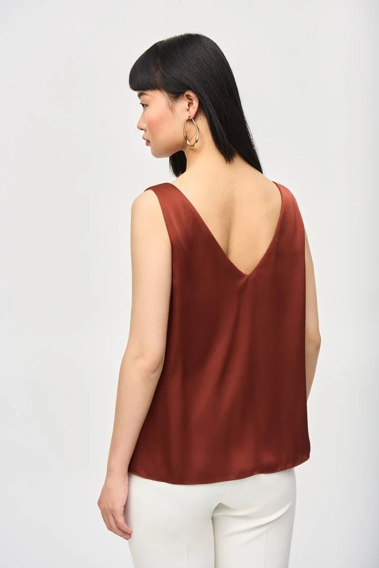 Joseph Ribkoff Satin Sleeveless Top 243110