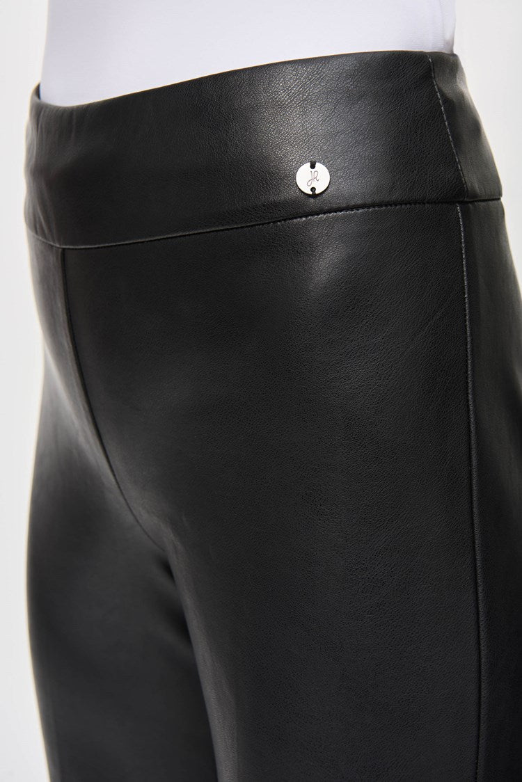 Joseph Ribkoff Leatherette Flared Pull-On Pants 243260