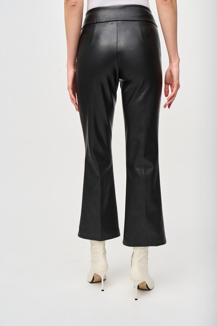 Joseph Ribkoff Leatherette Flared Pull-On Pants 243260