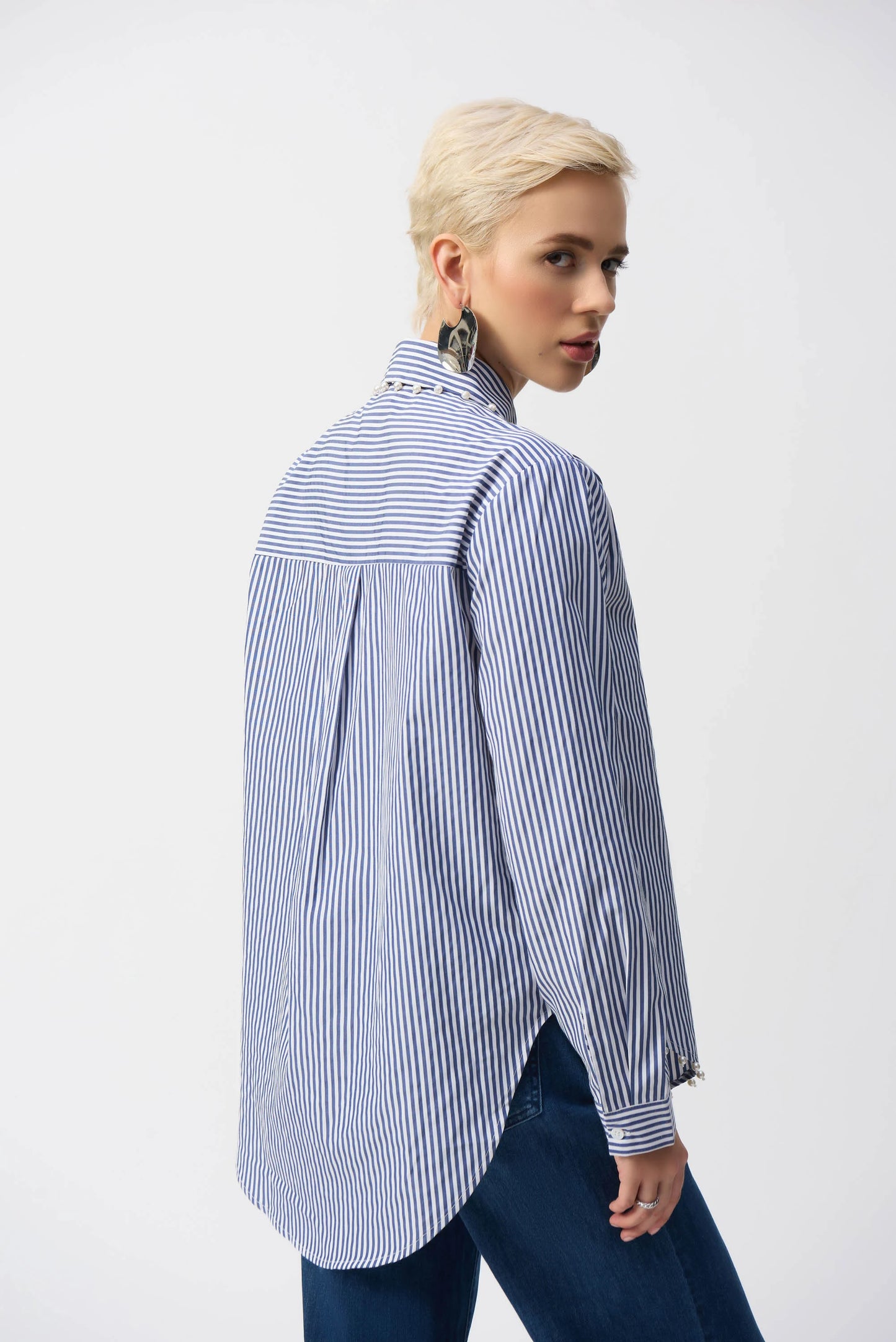 Joseph Ribkoff Striped Blouse 251942