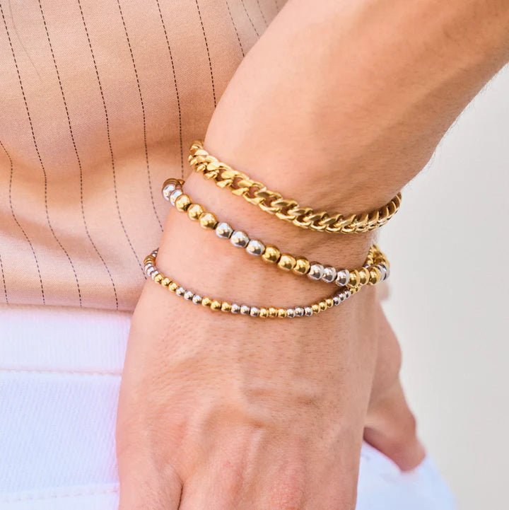 Nikki Smith Two Toned Beaded Bracelet