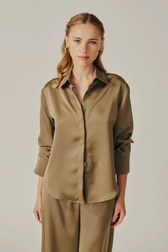 Deluc Olive Hosta Shirt