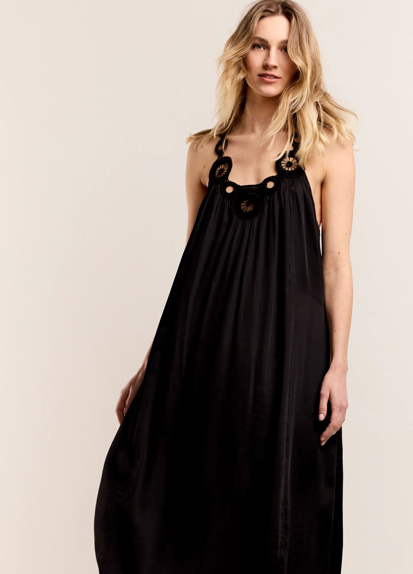 Summum Satin Halter Dress