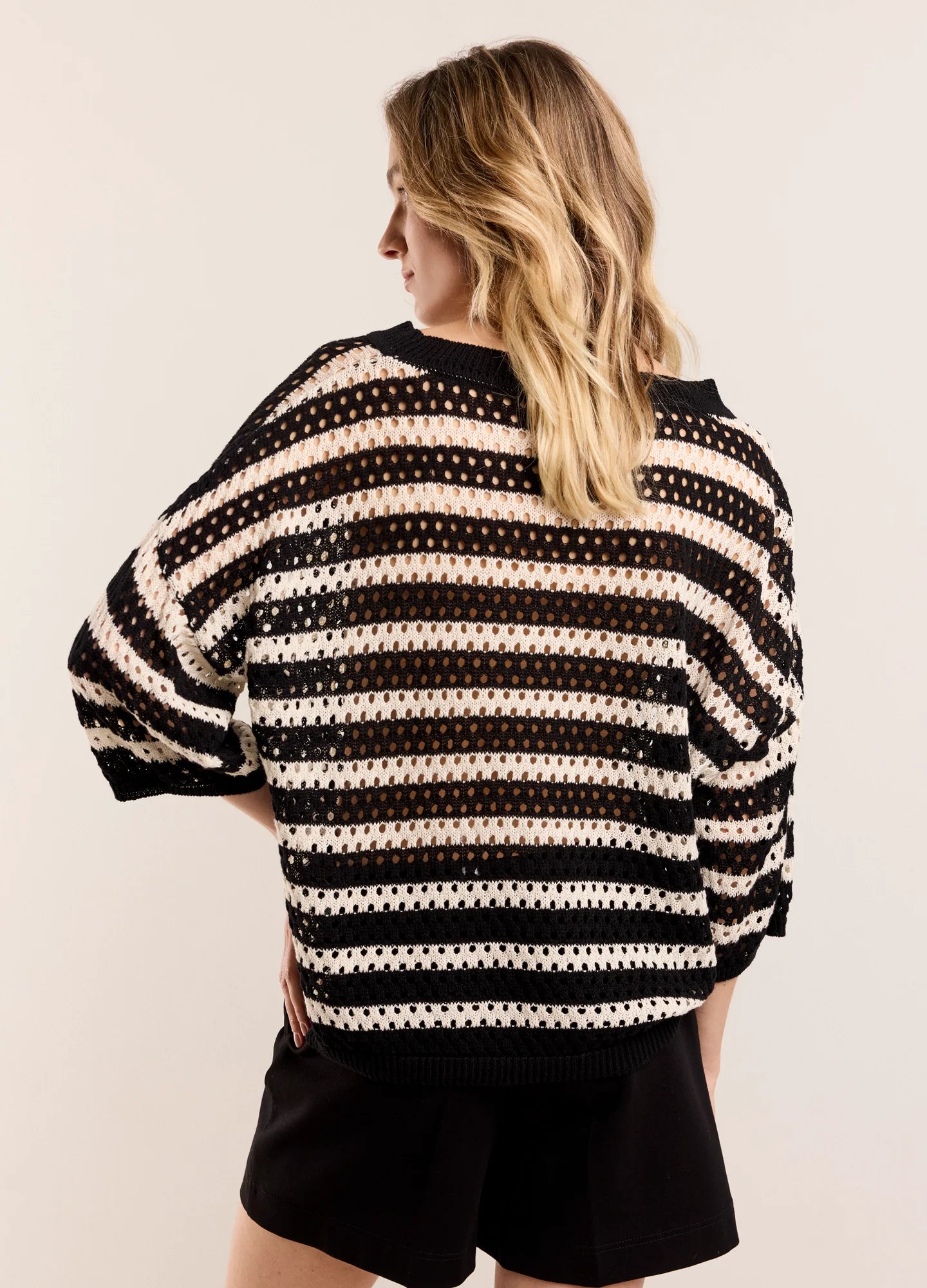Summum Knitted Stripe Sweater