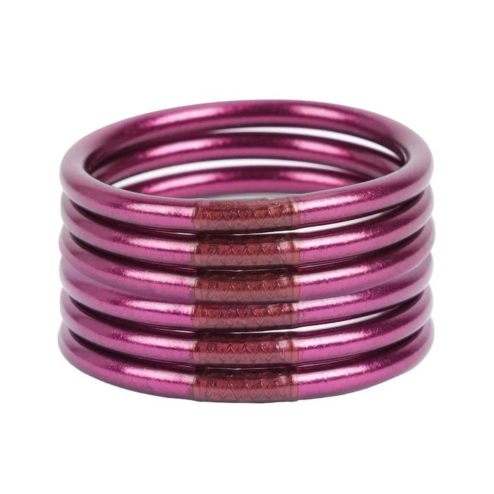 BuDhaGirl Amethyst Bangle Set