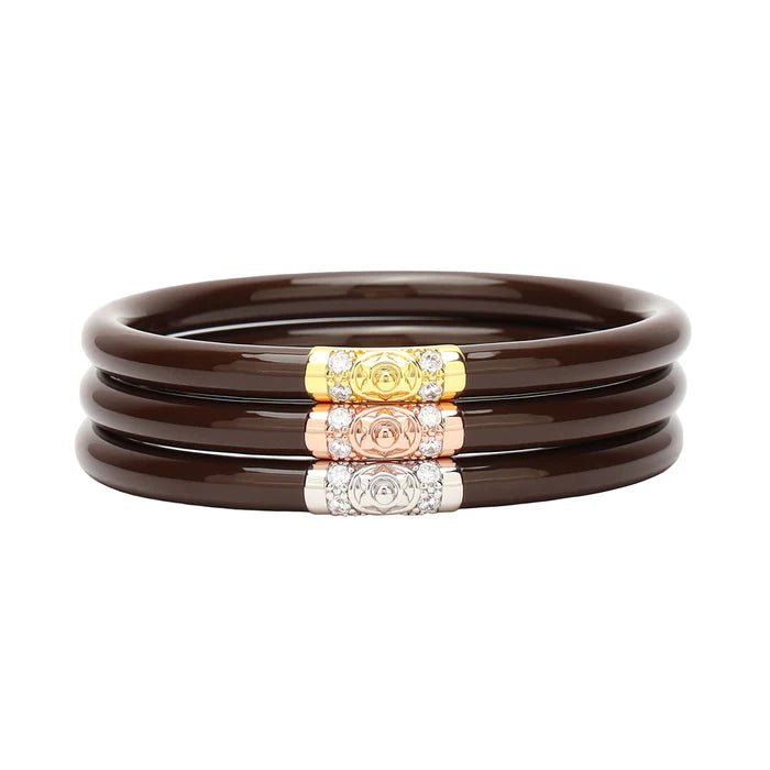 BuDhaGirl Chocolate Three Kings Bangles