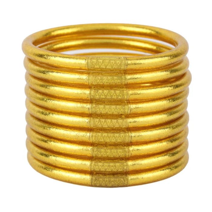 BuDhaGirl Gold All Weather Bangles Set of 9