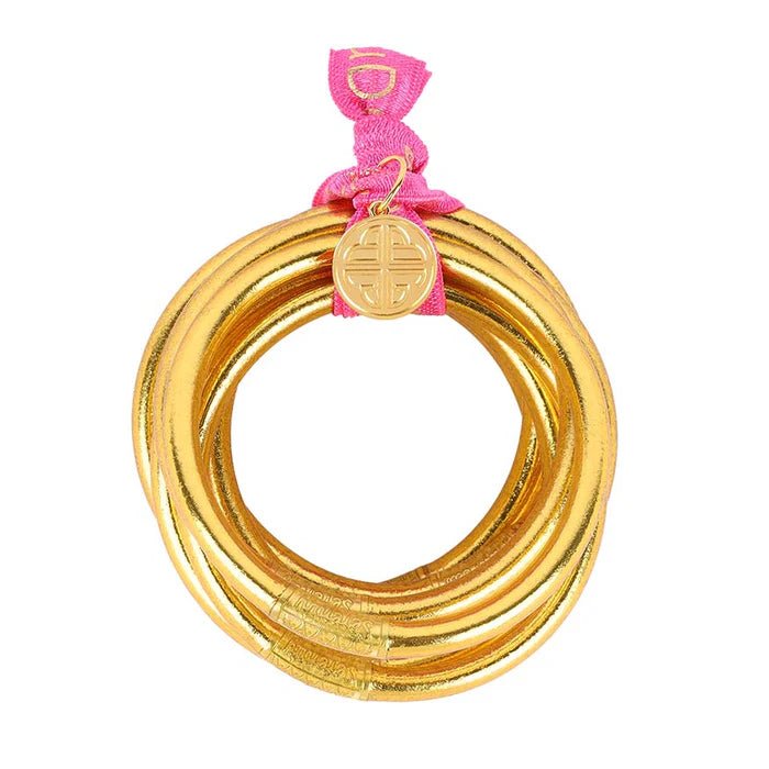 BuDhaGirl Gold All Weather Bangles Set of 9