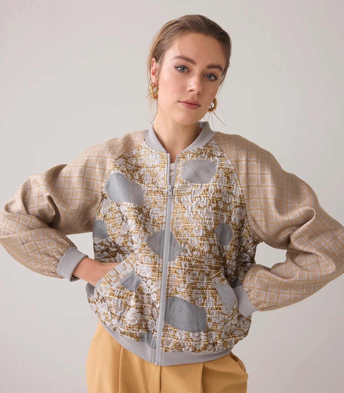 Summum Jacquard Bomber