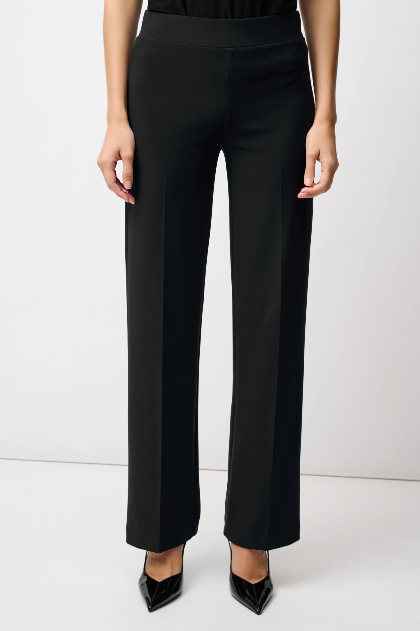 Joseph Ribkoff Classic Wide Leg Pant Core Black 153088NOS