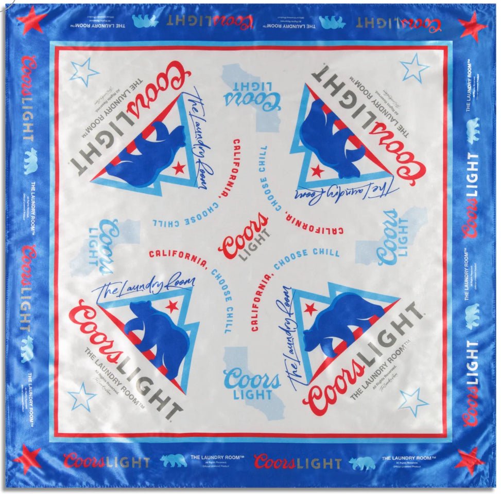 The Laundry Room Coors Light Bandana