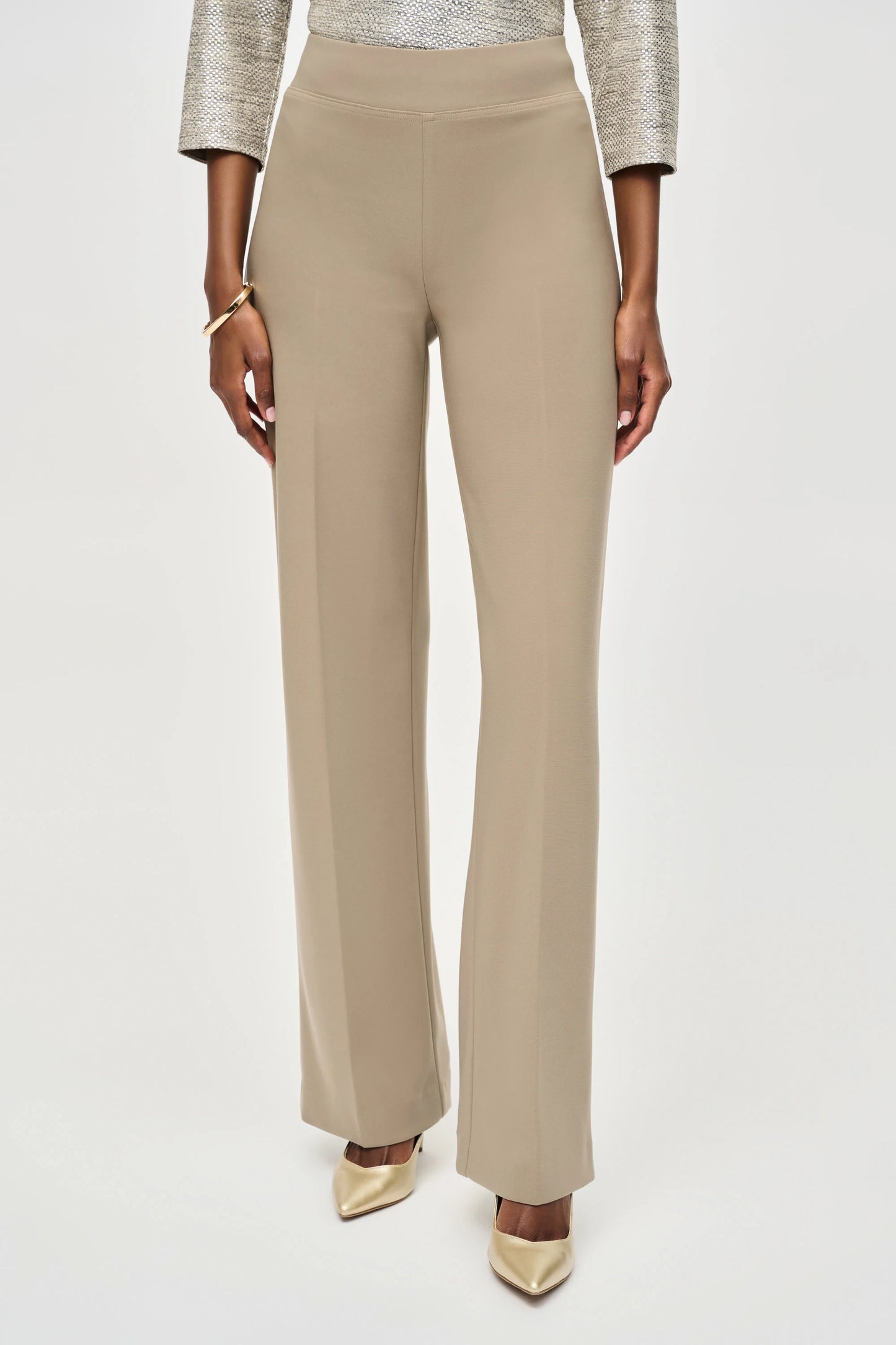 Joseph Ribkoff Classic Wide Leg Pant - Winter White 153088F25
