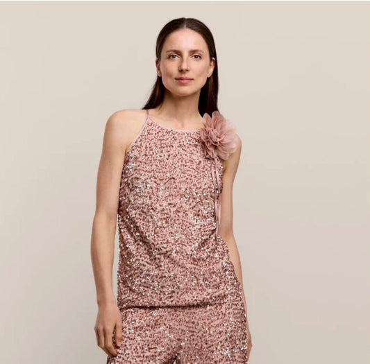 Summum Cava Sequined Top
