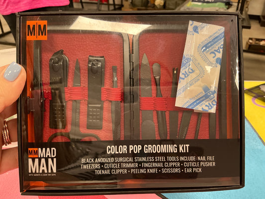 Mad Man Color Pop Grooming Kit