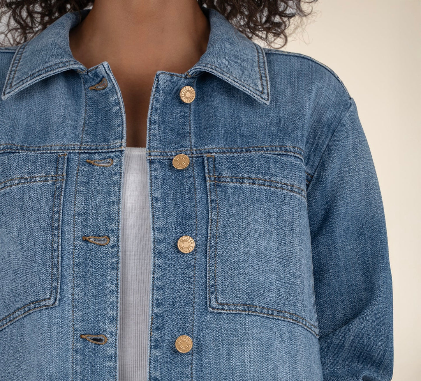 KUT From the Kloth Arya Denim Shirt Jacket
