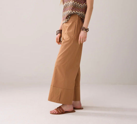 Summum 7/8 Length Trouser Pants with Slit
