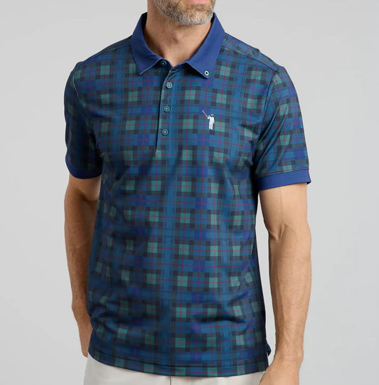 William Murray Men’s Tartan Polo Shirt