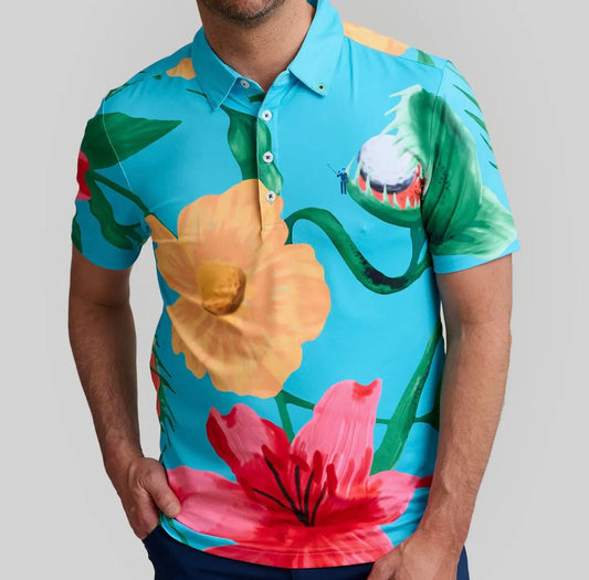 William Murray Big Shop of Florals Golf Polo Shirt