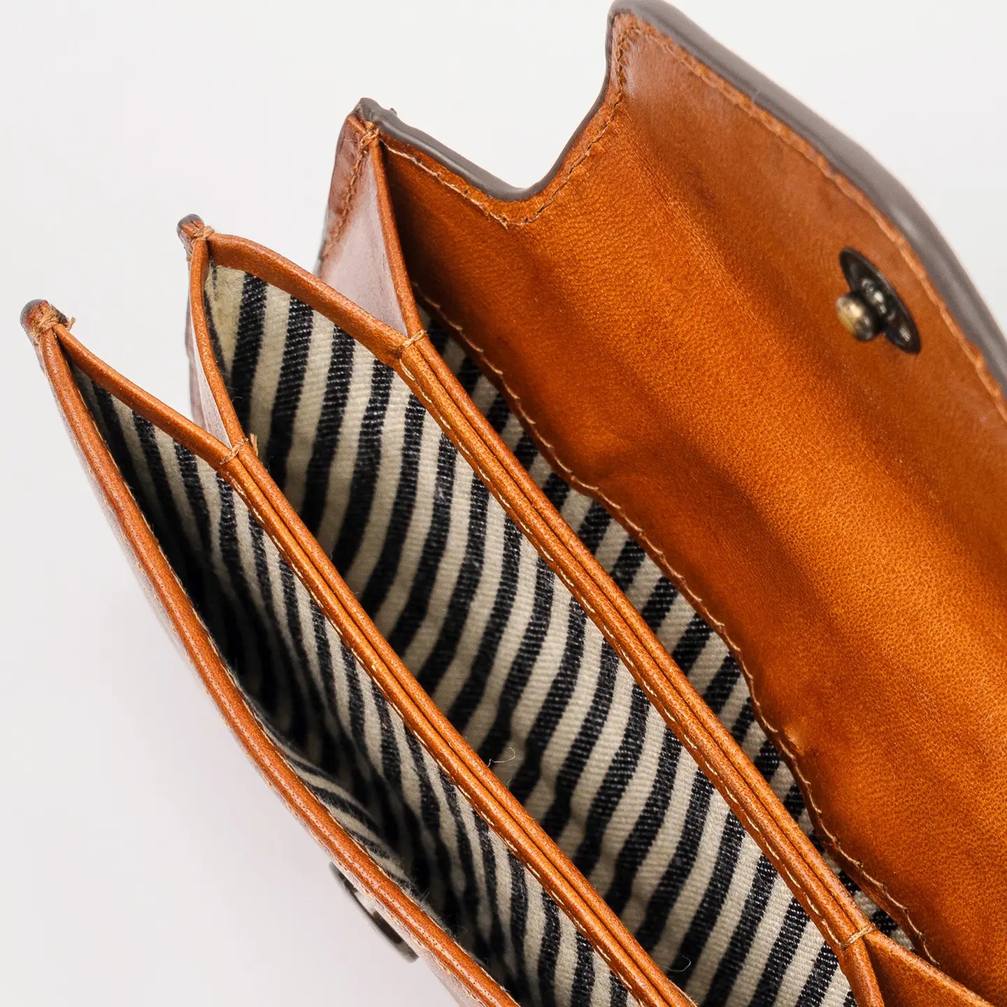 o My Bag Harmonica Wallet in Cognac