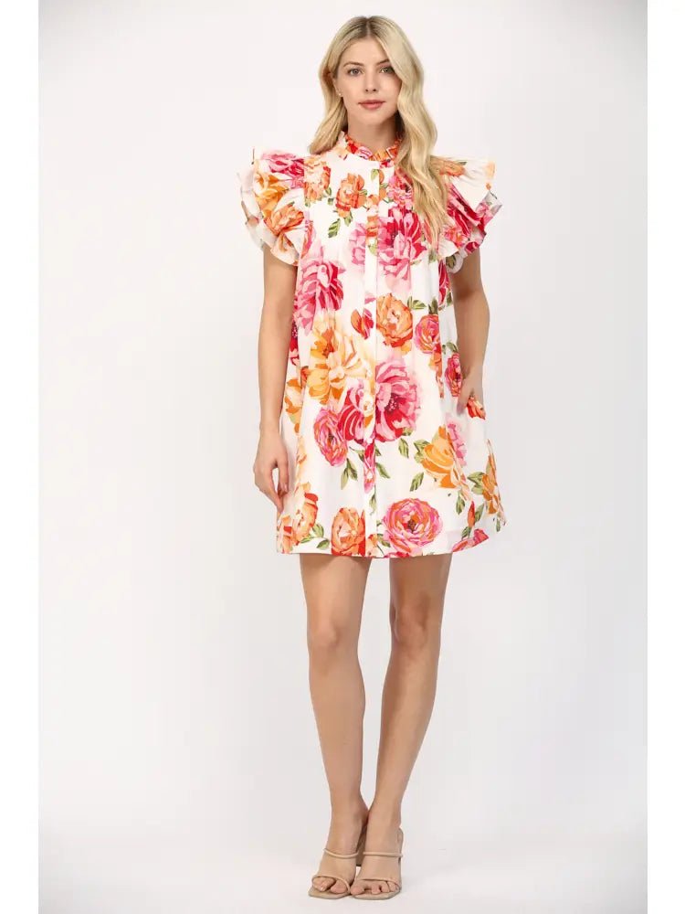 Fate Kaylee Pintuck Detailed Dress