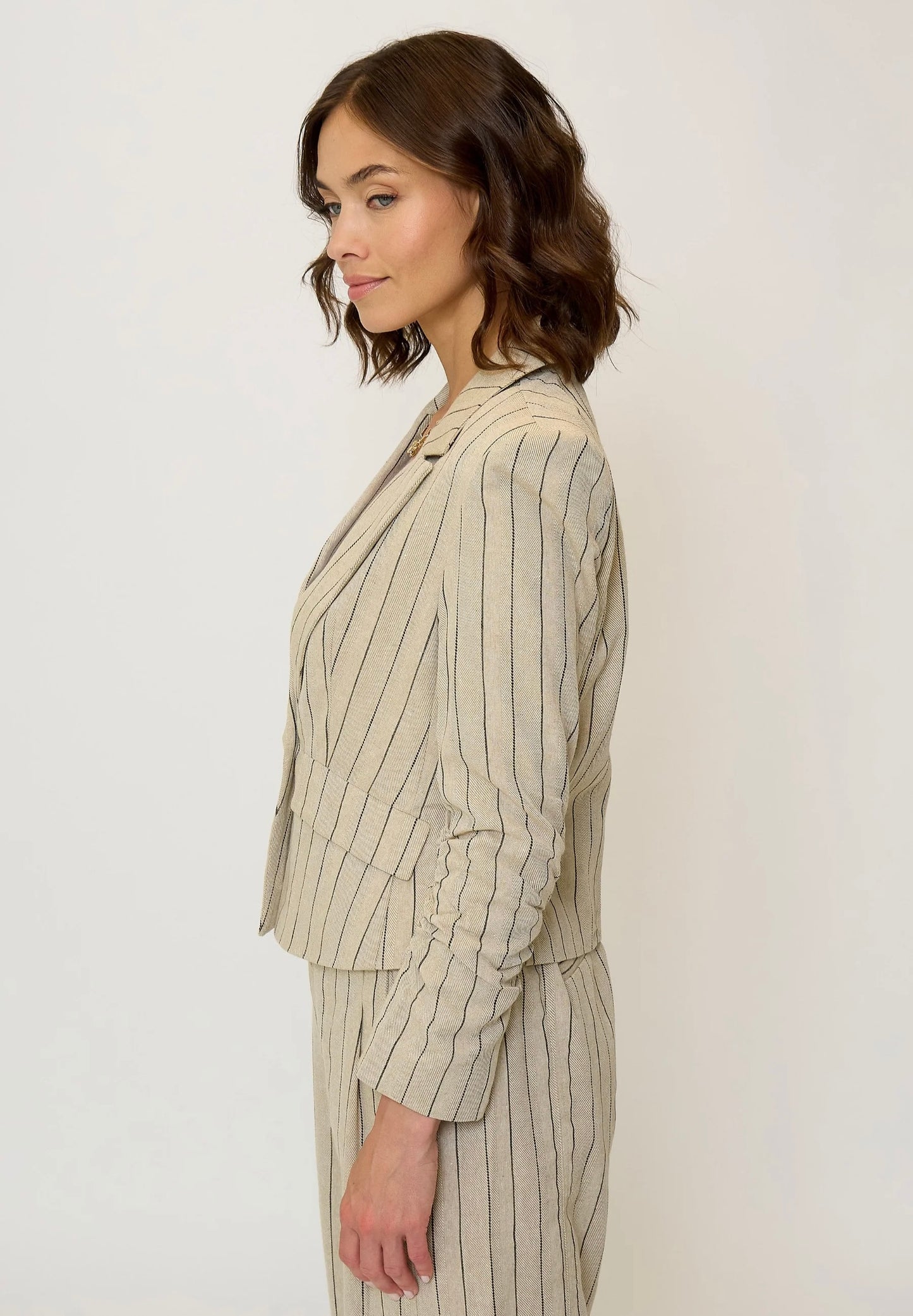 Central Park West Rose Dickey Blazer Jacket