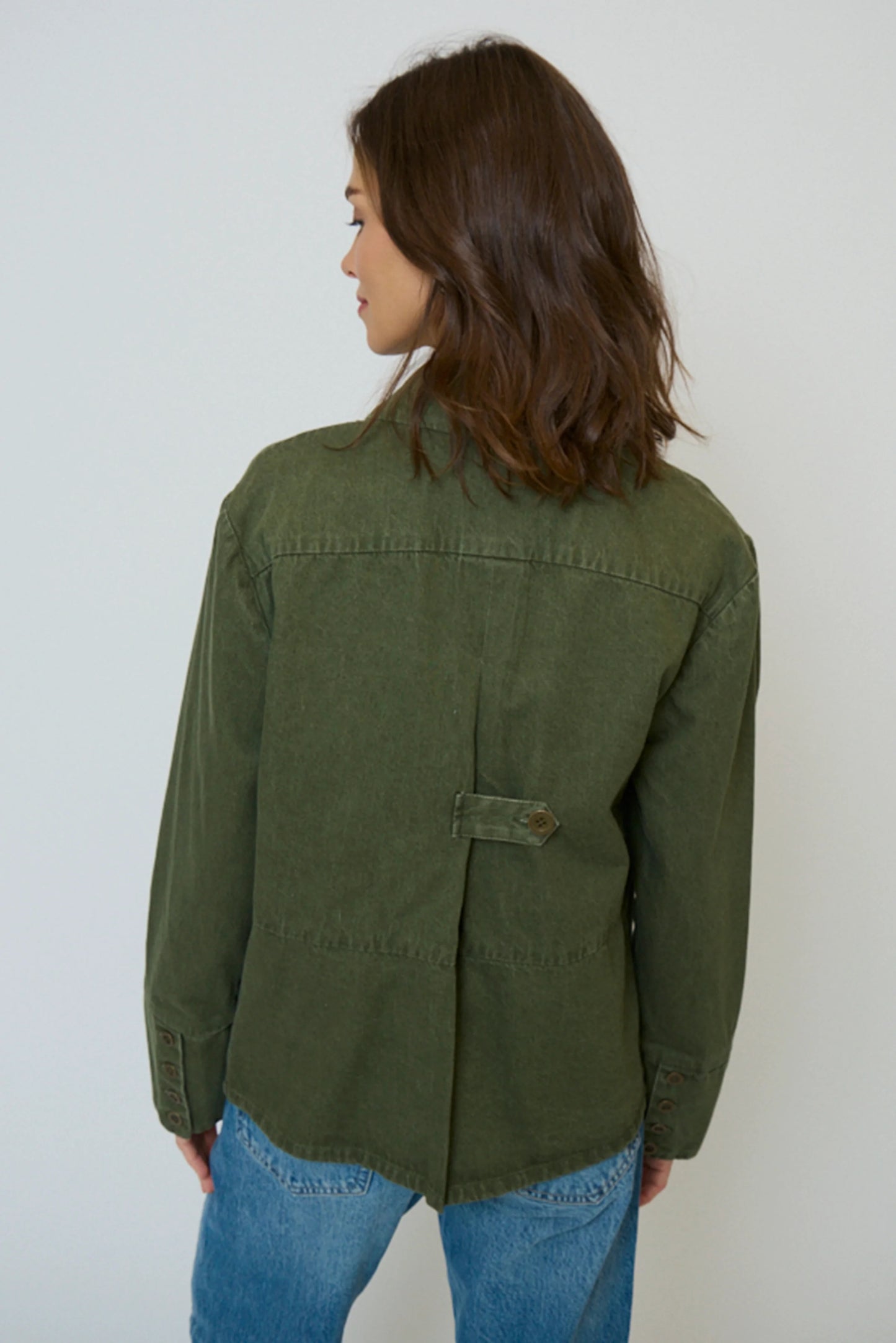 Central Park West Brady Patch Shacket
