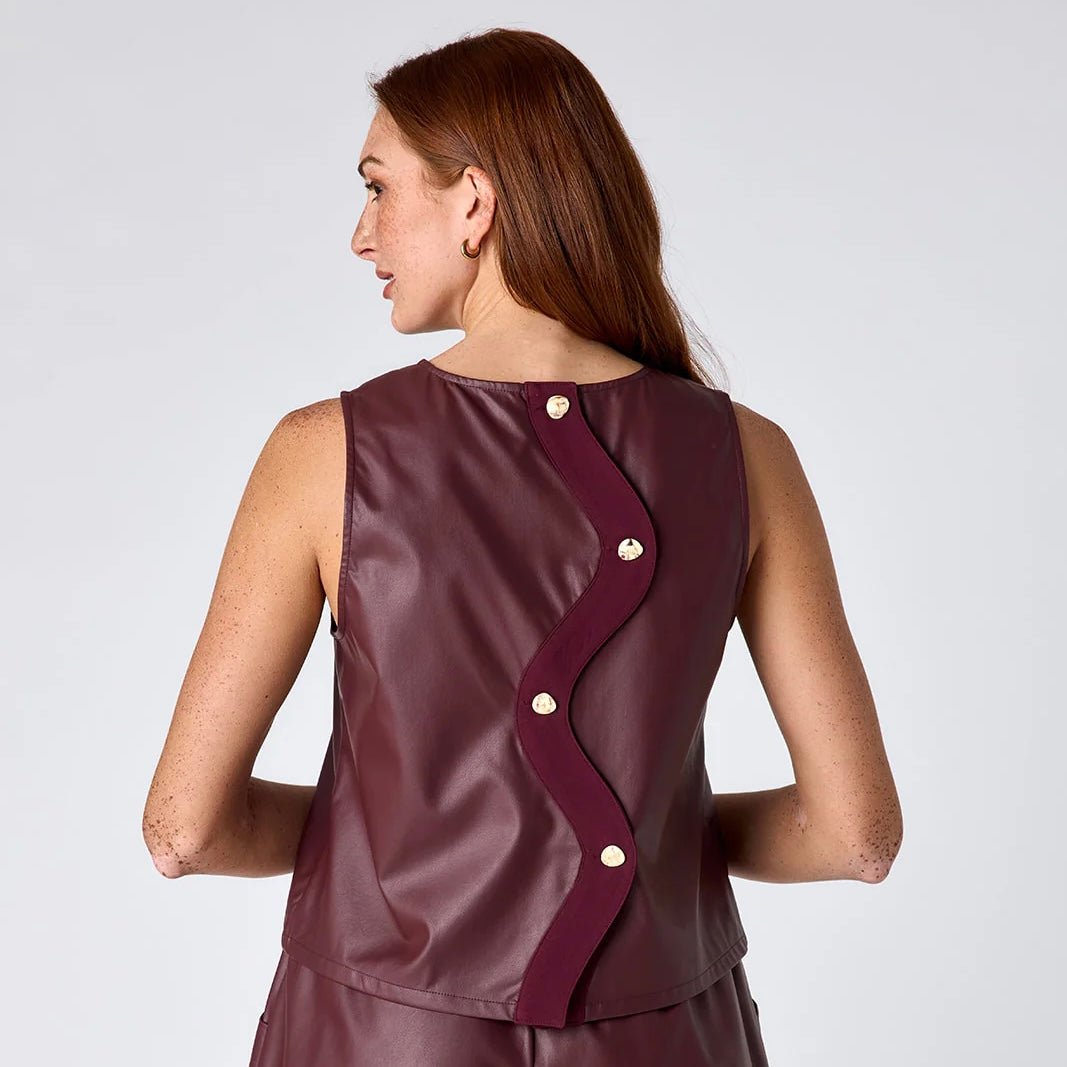 Crosby Alma Tank in Fig