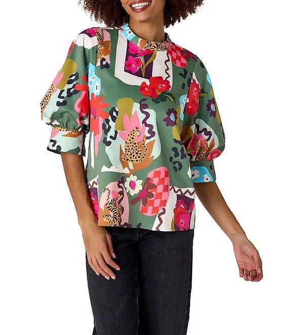 Crosby Jonesy Top in Untamed