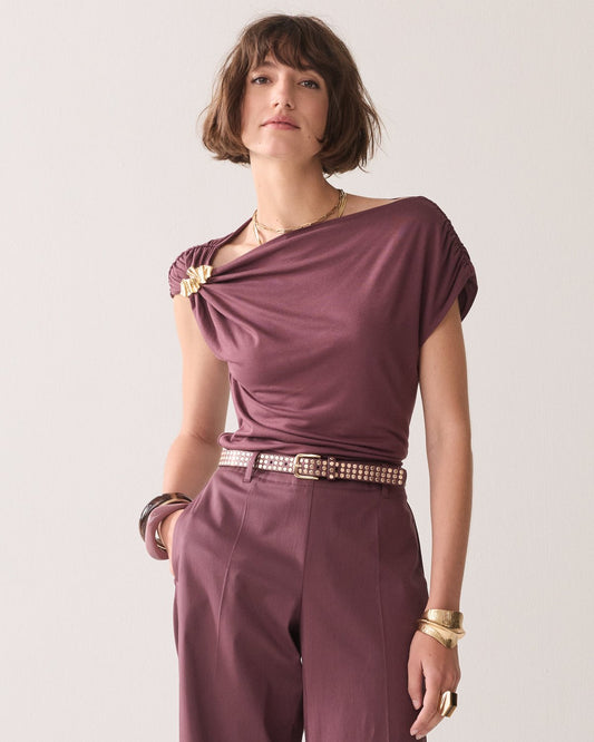 Summum 7/8 Length Trousers with Slit