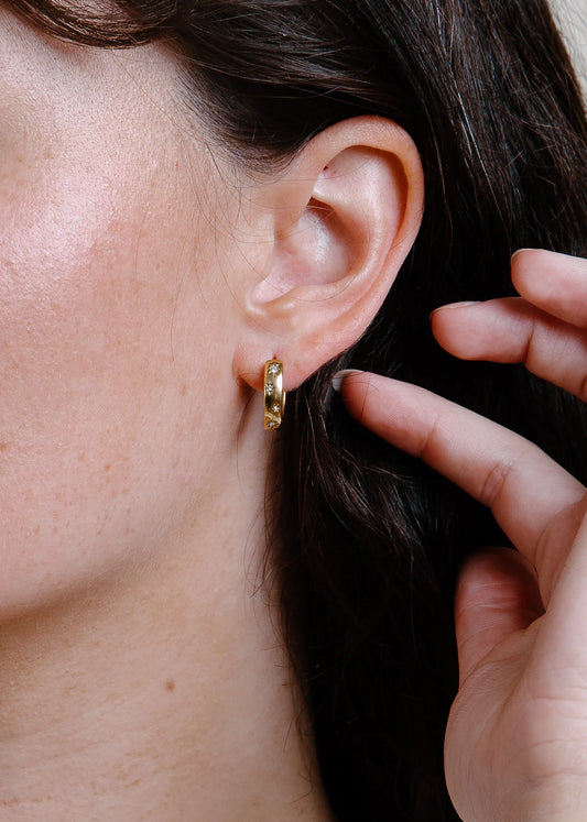 Vincent Regina Hoop Earring