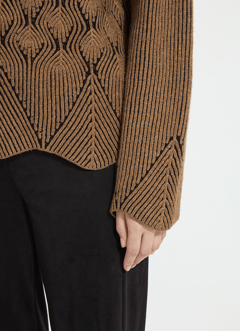 Lysse Rhea Cozy Rib Scallop Edge Pullover - AtelierSweater WomenLysse