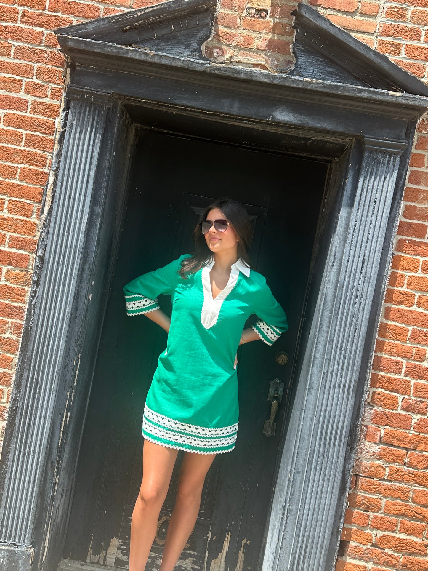 English Factory Ric Rac Dress