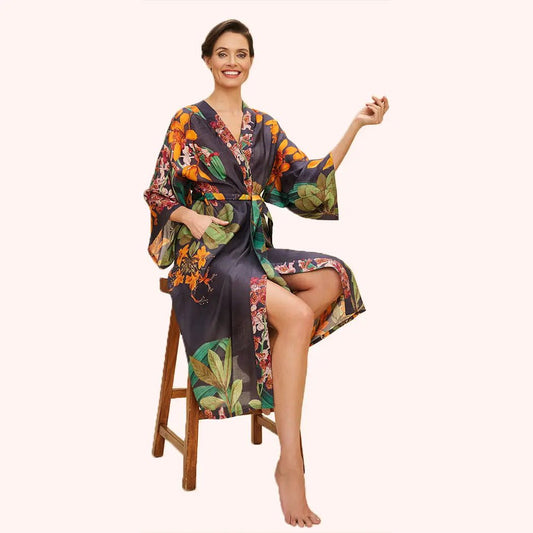 Summer Long Kimona Robe