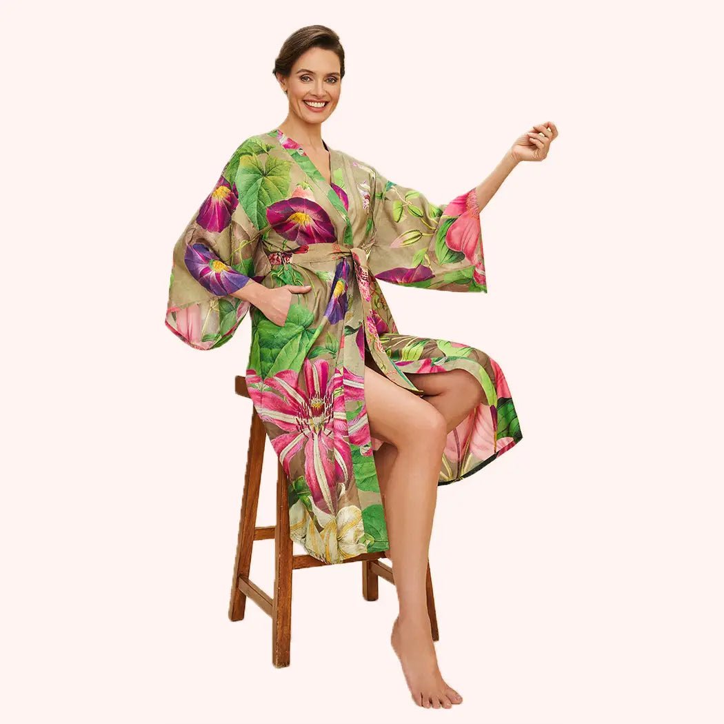 Summer Long Kimona Robe