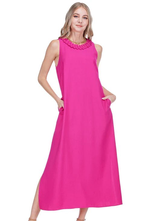 JADE Berry Zig Zag Dress - AtelierDress WomenJADE