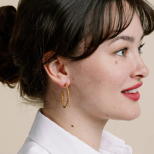 Vincent Jayde Hoop Earrings