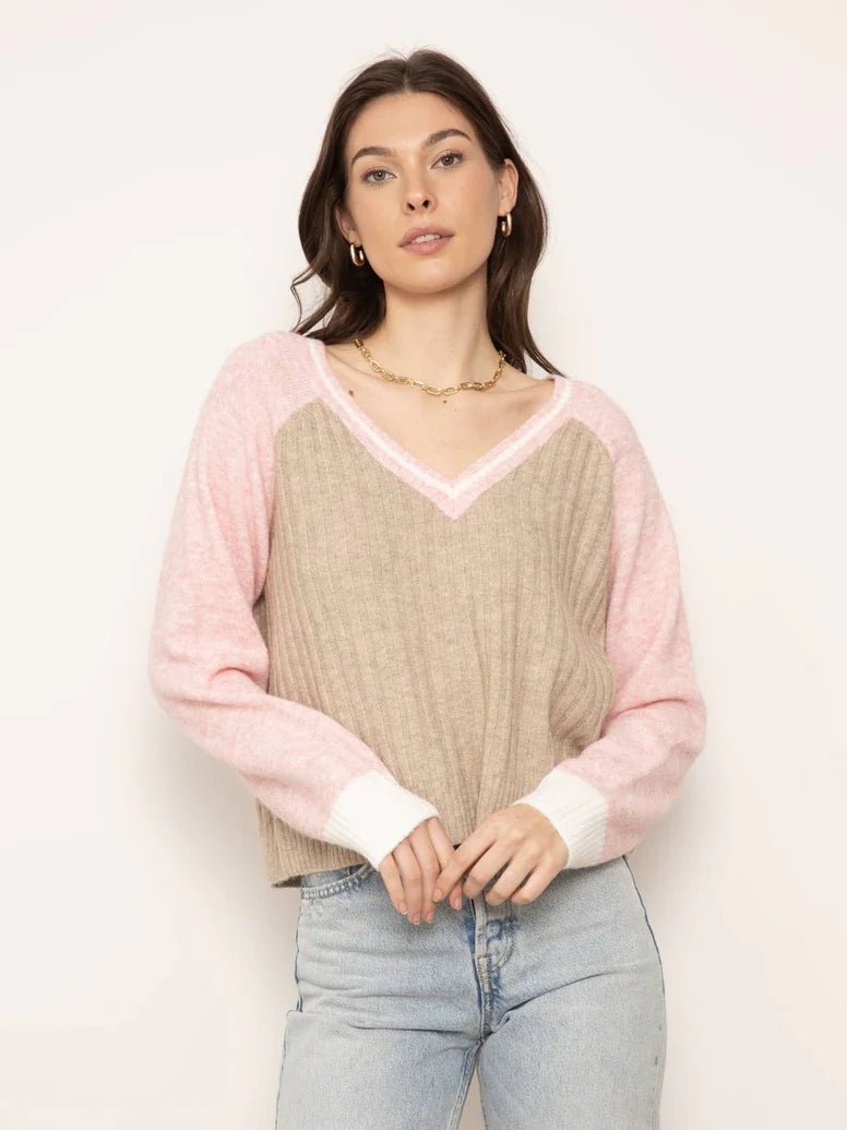 Central Park West Millie Varsity Sweater