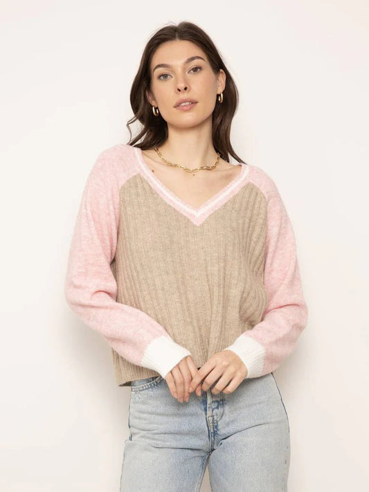 Central Park West Millie Varsity Sweater