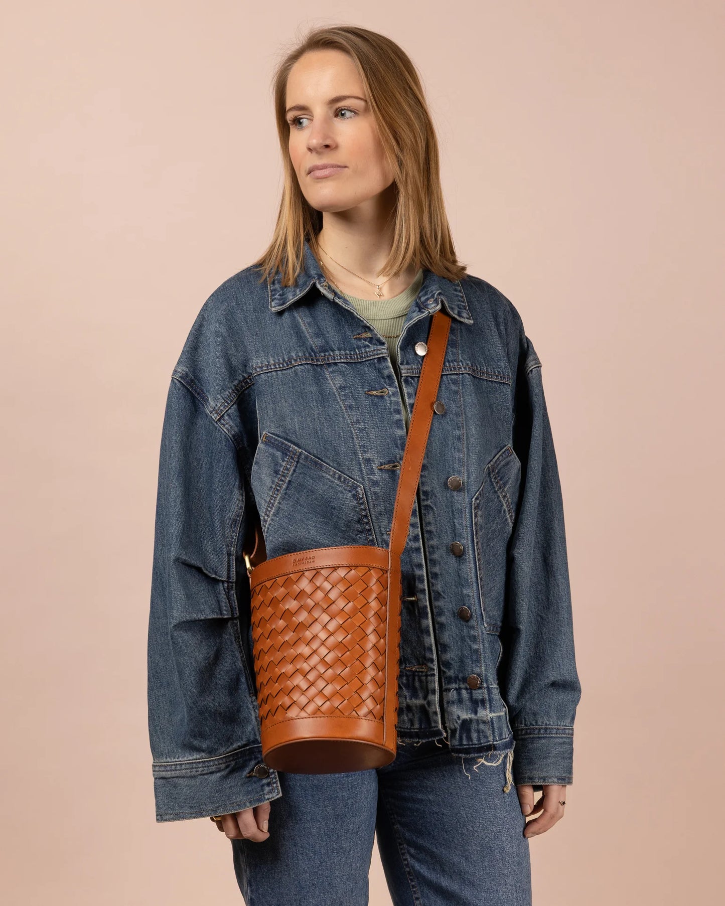 O My Bag Zola Woven Handbag