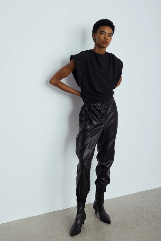 Melissa Nepton Cabo Faux Leather Jogger