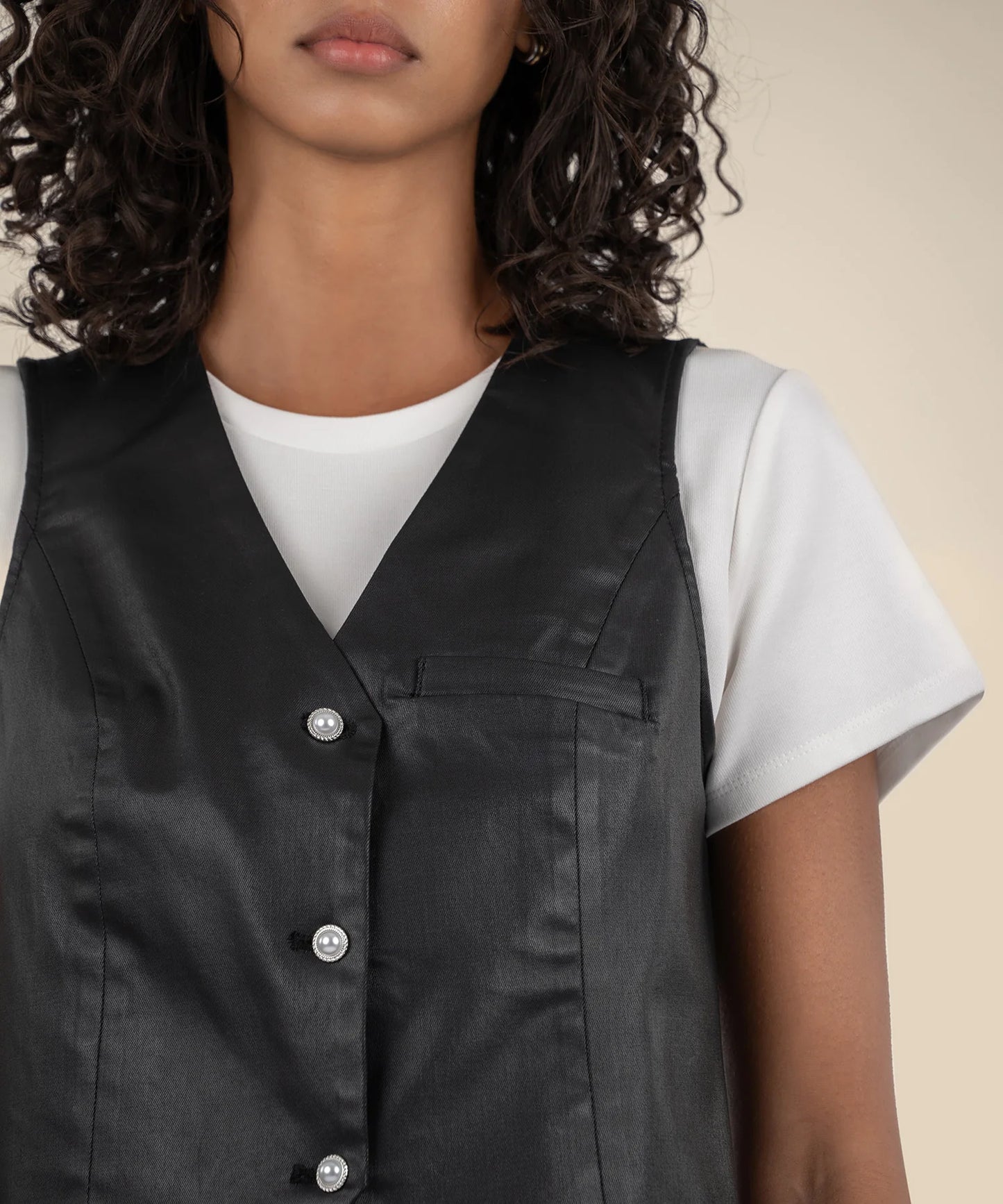 KUT Nataly Coated Vest
