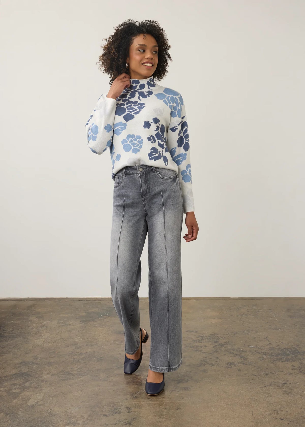 FDJ Olivia Pintuck Denim