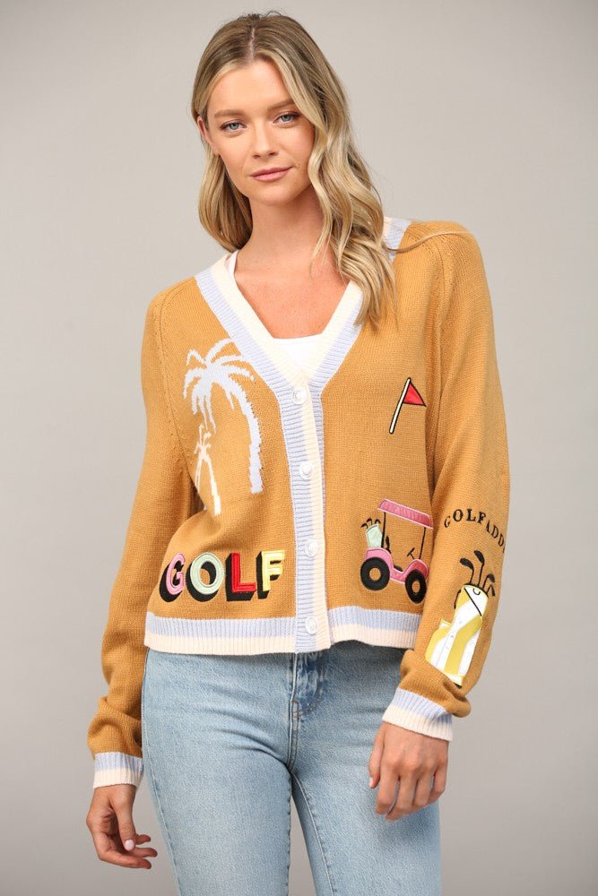 Fate Golf Cardigan