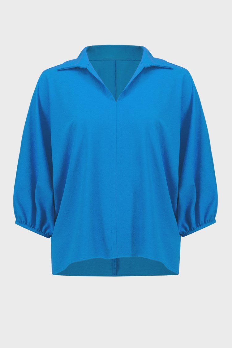 Joseph Ribkoff Boxy Collard Top 251116