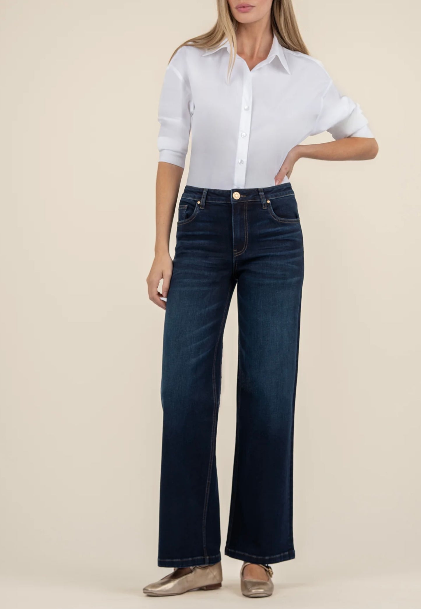 KUT Jean High Rise in Fortitude