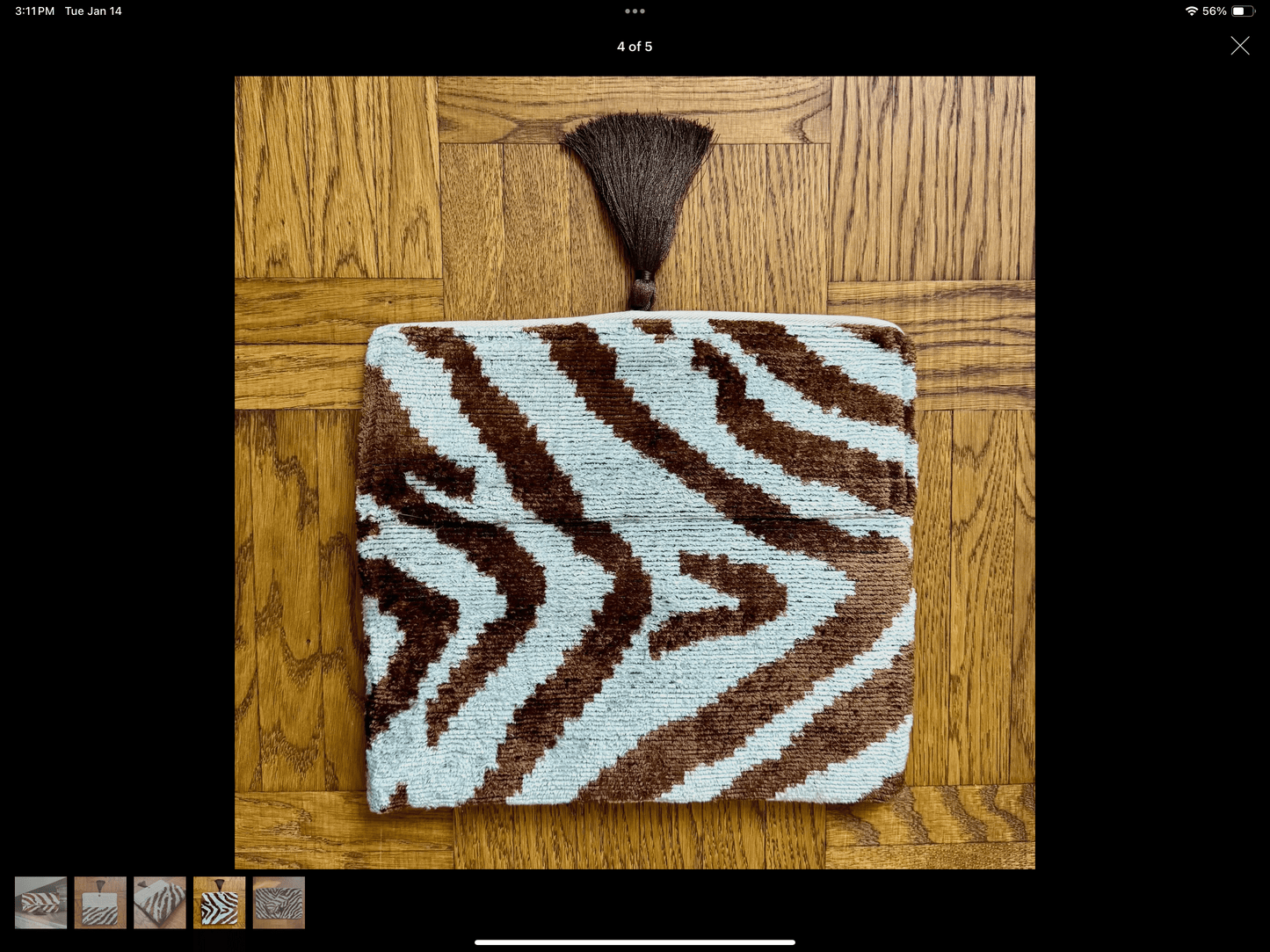 Mila Miro Cap D'ail Clutch Handbag